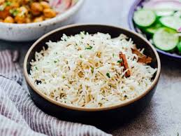 Steam Rice / Jeera Dhaniya Pulao